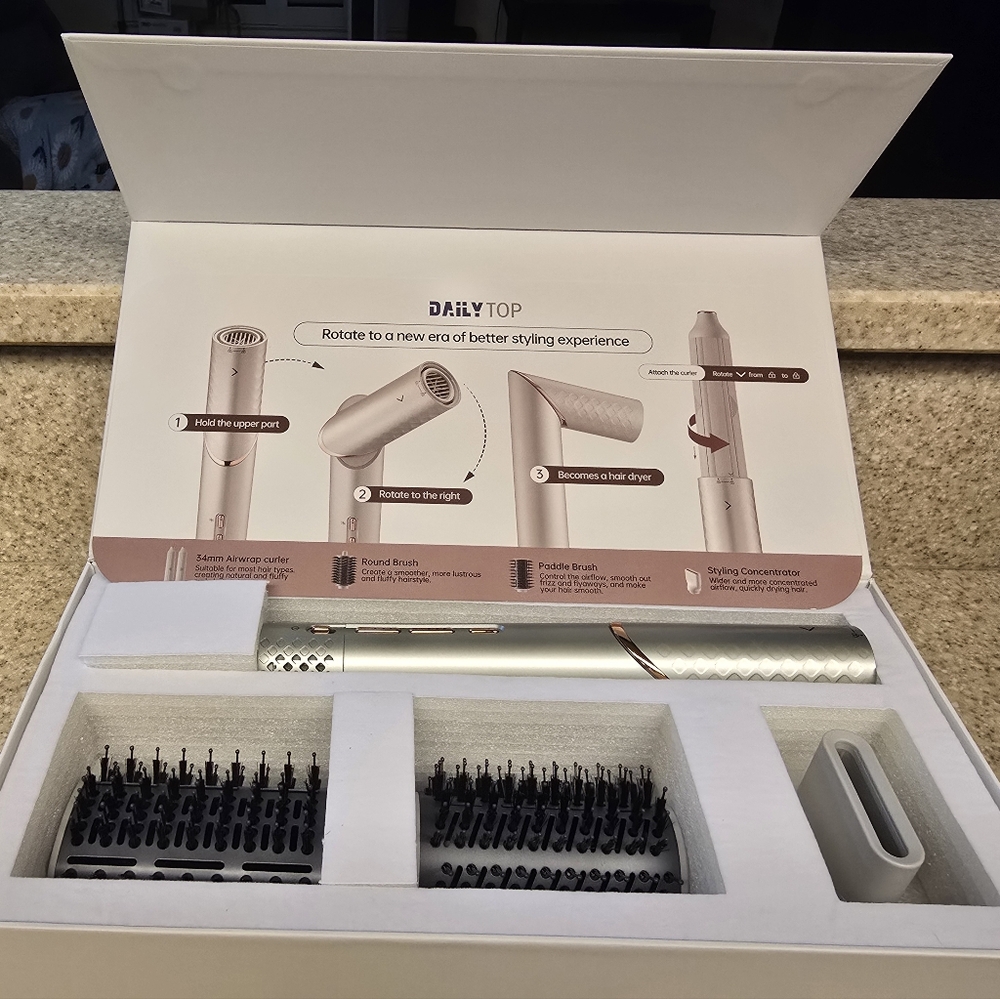 DailyTop Beauty Wand 5 in 1 versatile hair styling tool. New In Box - Picture 3 of 7